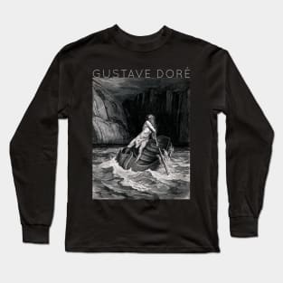 Gustave Doré - Charon Long Sleeve T-Shirt